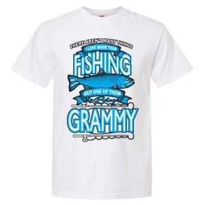 Love Being Grammy More Than Fishing Garment-Dyed Heavyweight T-Shirt