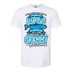 Love Being Grammy More Than Fishing Softstyle CVC T-Shirt