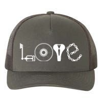 Love Bicycle Bike Cycling Yupoong Adult 5-Panel Trucker Hat