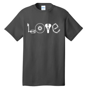 Love Bicycle Bike Cycling Tall T-Shirt