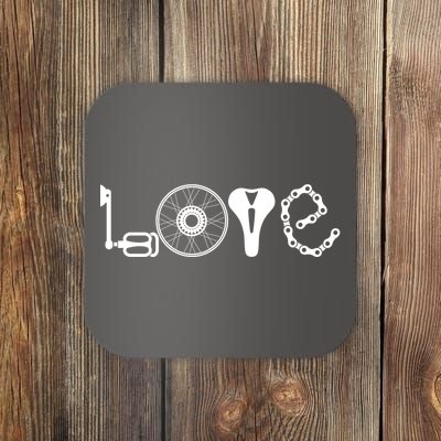 Love Bicycle Bike Cycling Coaster