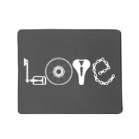 Love Bicycle Bike Cycling Mousepad