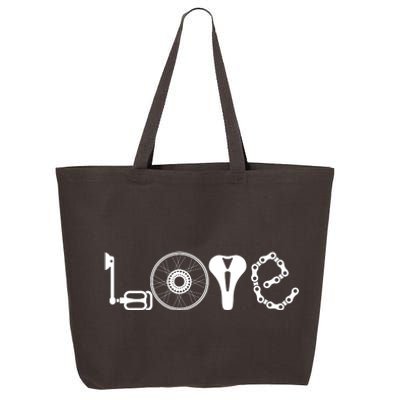 Love Bicycle Bike Cycling 25L Jumbo Tote