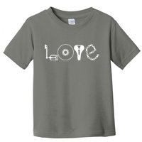 Love Bicycle Bike Cycling Toddler T-Shirt