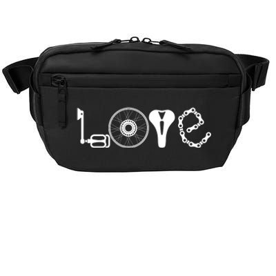 Love Bicycle Bike Cycling Crossbody Pack