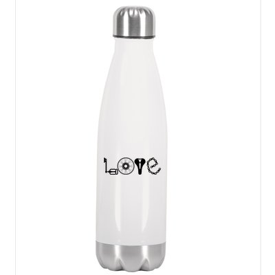 Love Bicycle Bike Cycling Stainless Steel Insulated Water Bottle