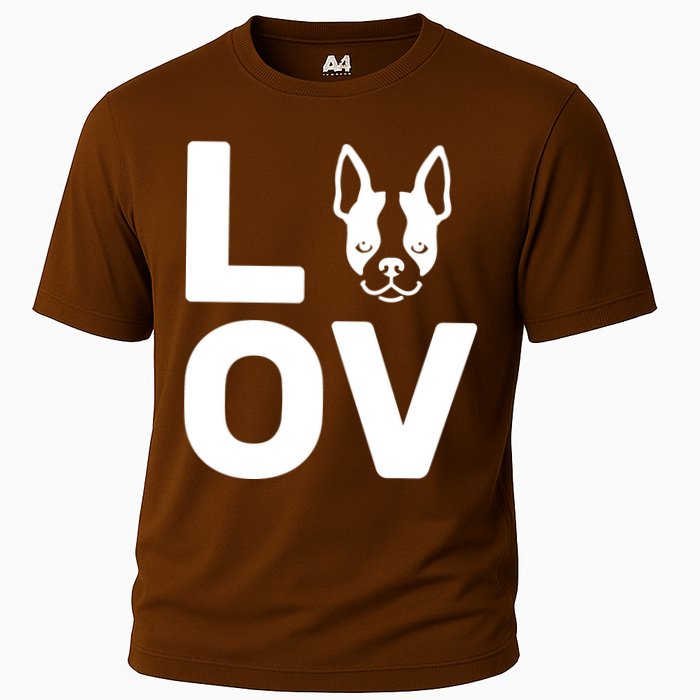 Love Boston Terrier  Performance Shirt