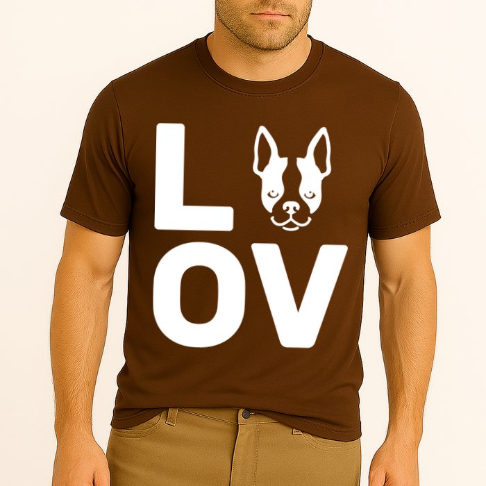 Love Boston Terrier  Performance Shirt