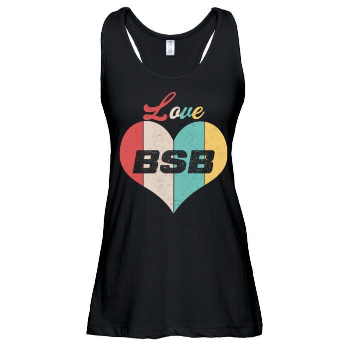 Love BSB Vintage Music Ladies Essential Flowy Tank