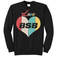 Love BSB Vintage Music Tall Sweatshirt