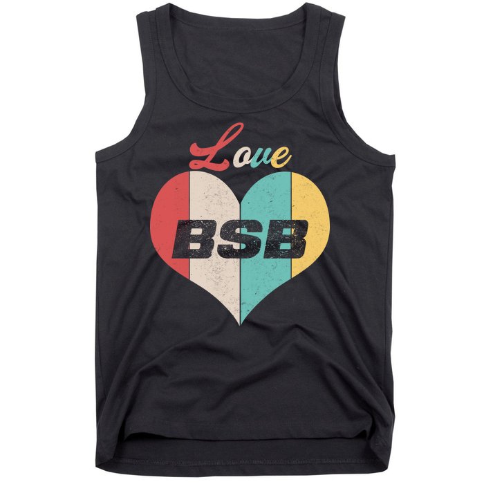 Love BSB Vintage Music Tank Top