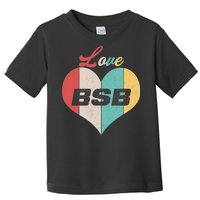 Love BSB Vintage Music Toddler T-Shirt