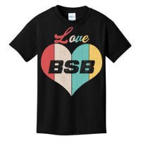 Love BSB Vintage Music Kids T-Shirt