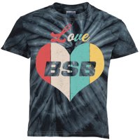 Love BSB Vintage Music Kids Tie-Dye T-Shirt