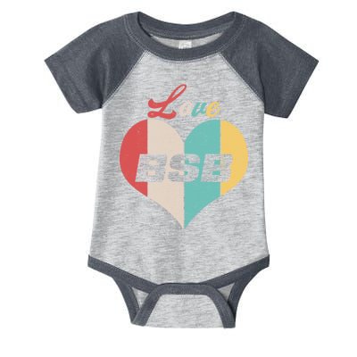 Love BSB Vintage Music Infant Baby Jersey Bodysuit