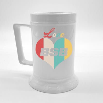 Love BSB Vintage Music Beer Stein