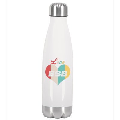 Love BSB Vintage Music Stainless Steel Insulated Water Bottle