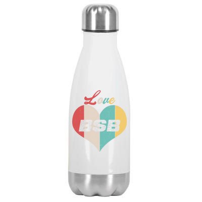 Love BSB Vintage Music Stainless Steel Insulated Water Bottle