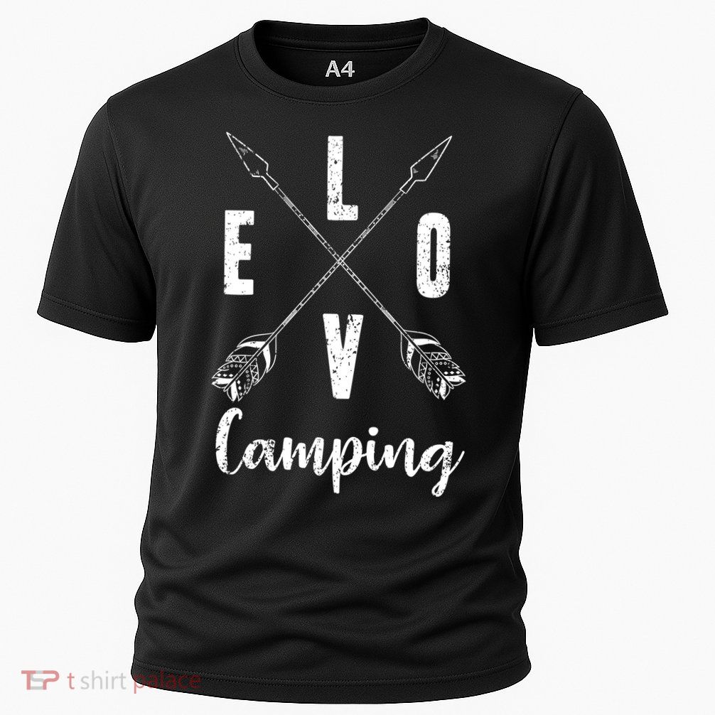 Love Camping Arrows Performance Shirt