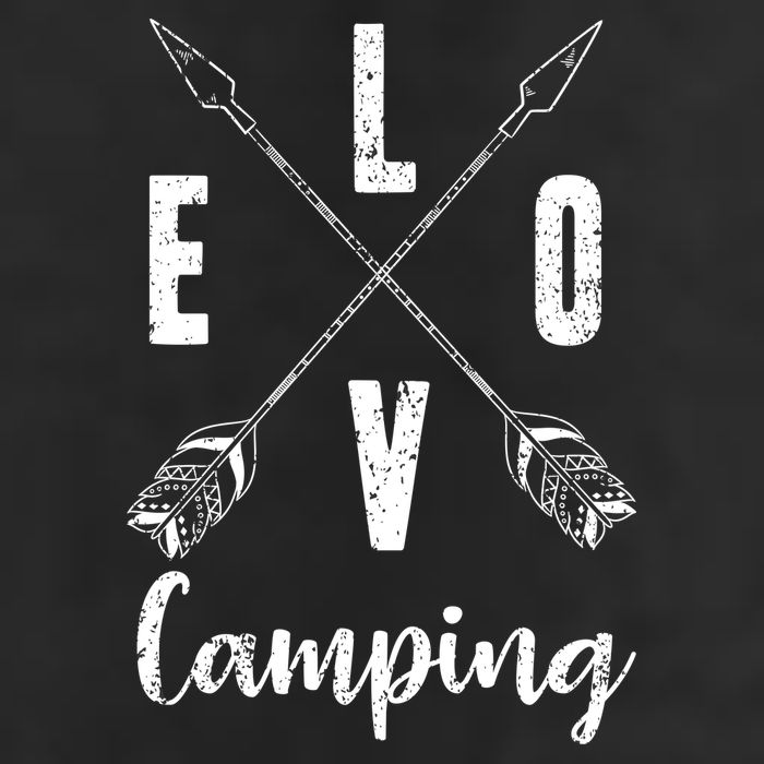 Love Camping Arrows 11oz C Handle Ceramic Mug