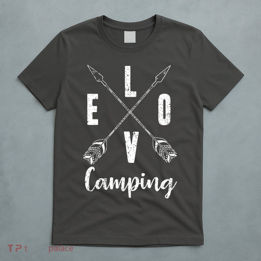 Love Camping Arrows T-Shirt