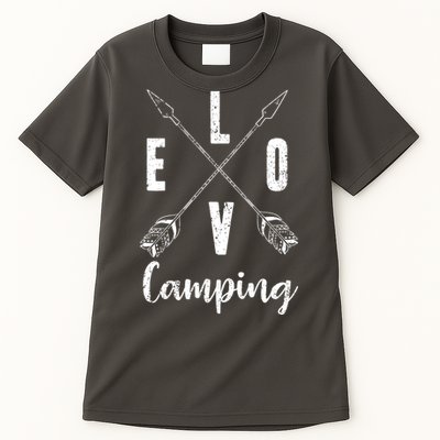 Love Camping Arrows Tall T-Shirt