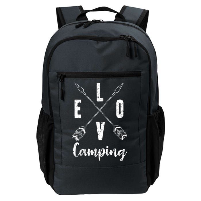 Love Camping Arrows Backpack
