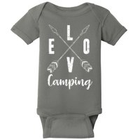 Love Camping Arrows Baby Bodysuit