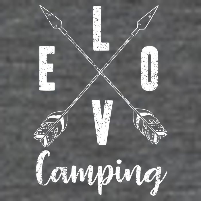 Love Camping Arrows Baby Bodysuit