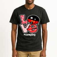 Love Camping Cartoon Tall T-Shirt