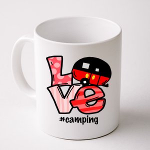 Love Camping Cartoon Coffee Mug