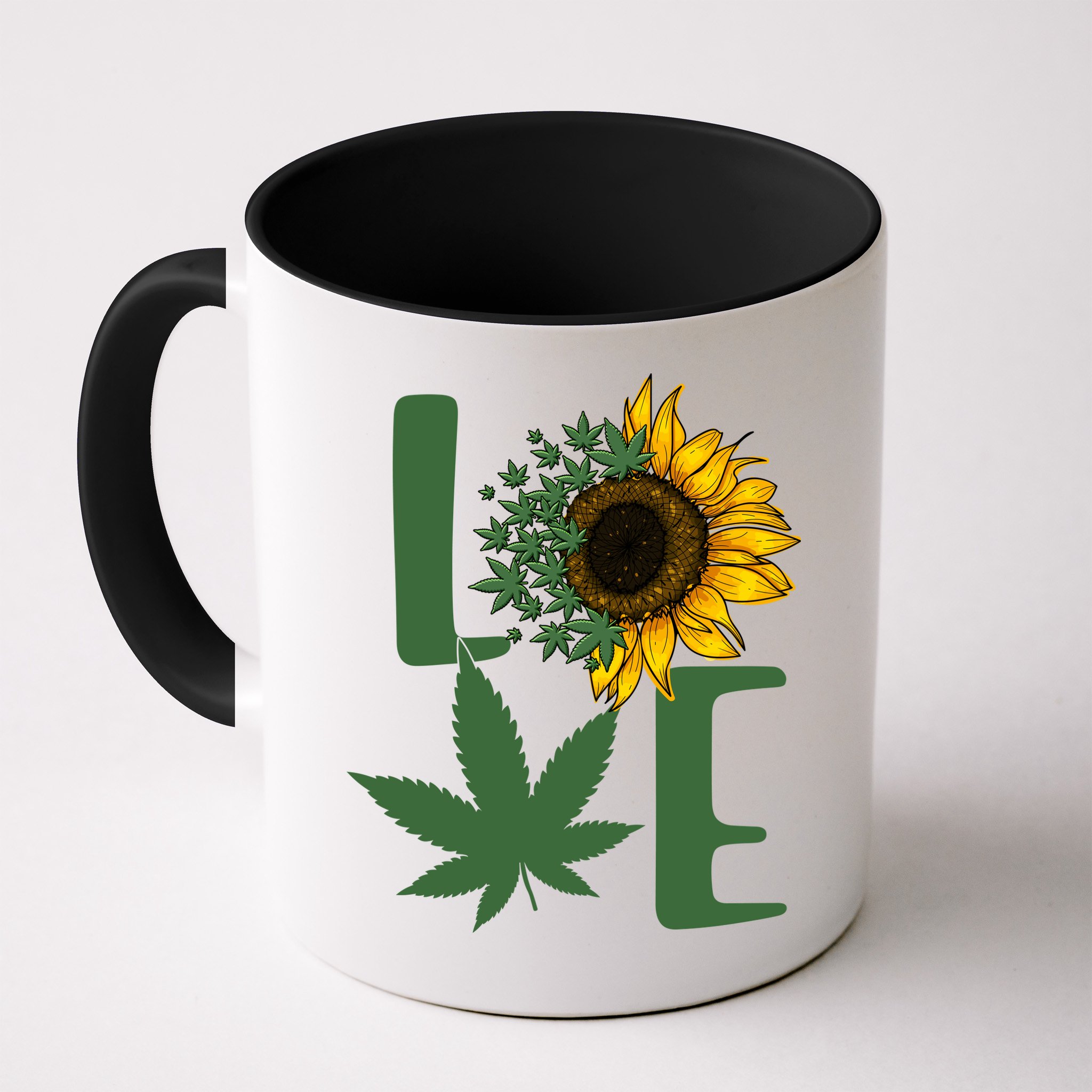 Love Cannabis Sunflower Mug