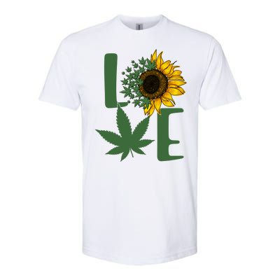 Love Cannabis Sunflower Softstyle® CVC T-Shirt