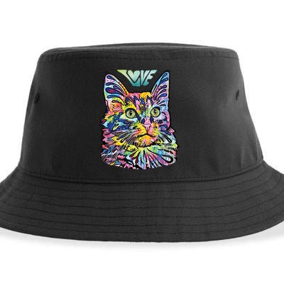 Love Cat Dean Russo Sustainable Bucket Hat