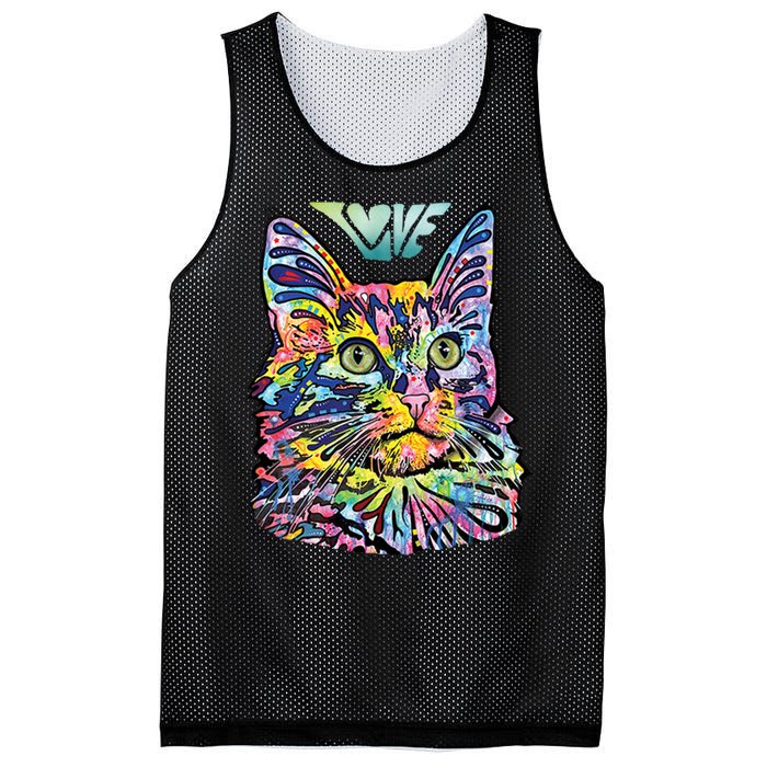 Love Cat Dean Russo Mesh Reversible Basketball Jersey Tank