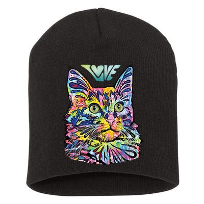 Love Cat Dean Russo Short Acrylic Beanie