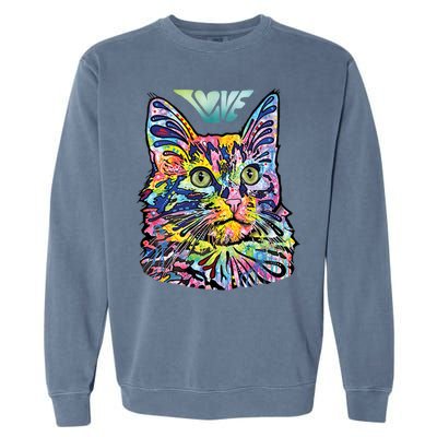 Love Cat Dean Russo Garment-Dyed Sweatshirt