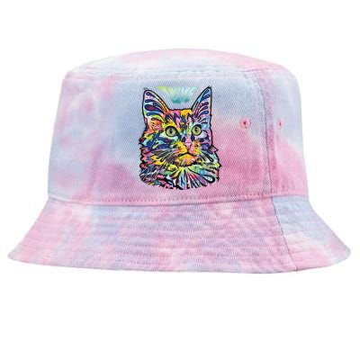 Love Cat Dean Russo Tie-Dyed Bucket Hat