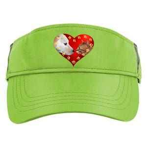 Love Cats and Dogs Adult Drive Performance Visor