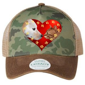 Love Cats and Dogs Legacy Tie Dye Trucker Hat