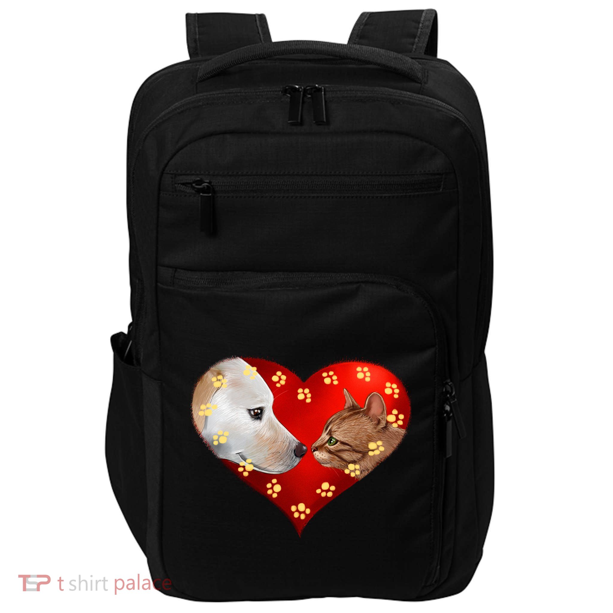 Love Cats and Dogs Impact Tech Backpack