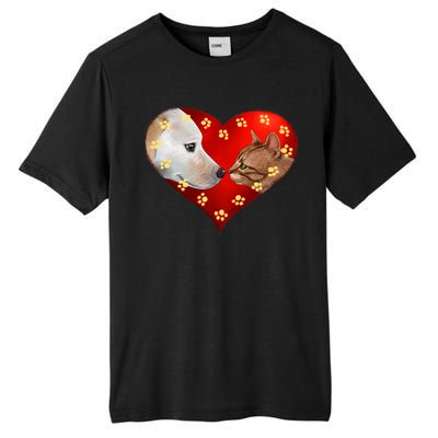 Love Cats and Dogs Tall Fusion ChromaSoft Performance T-Shirt