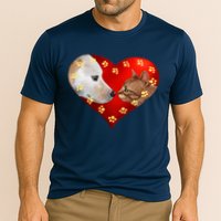 Love Cats and Dogs Performance Shirt