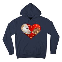 Love Cats and Dogs Hoodie