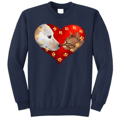 Love Cats and Dogs Sweatshirt