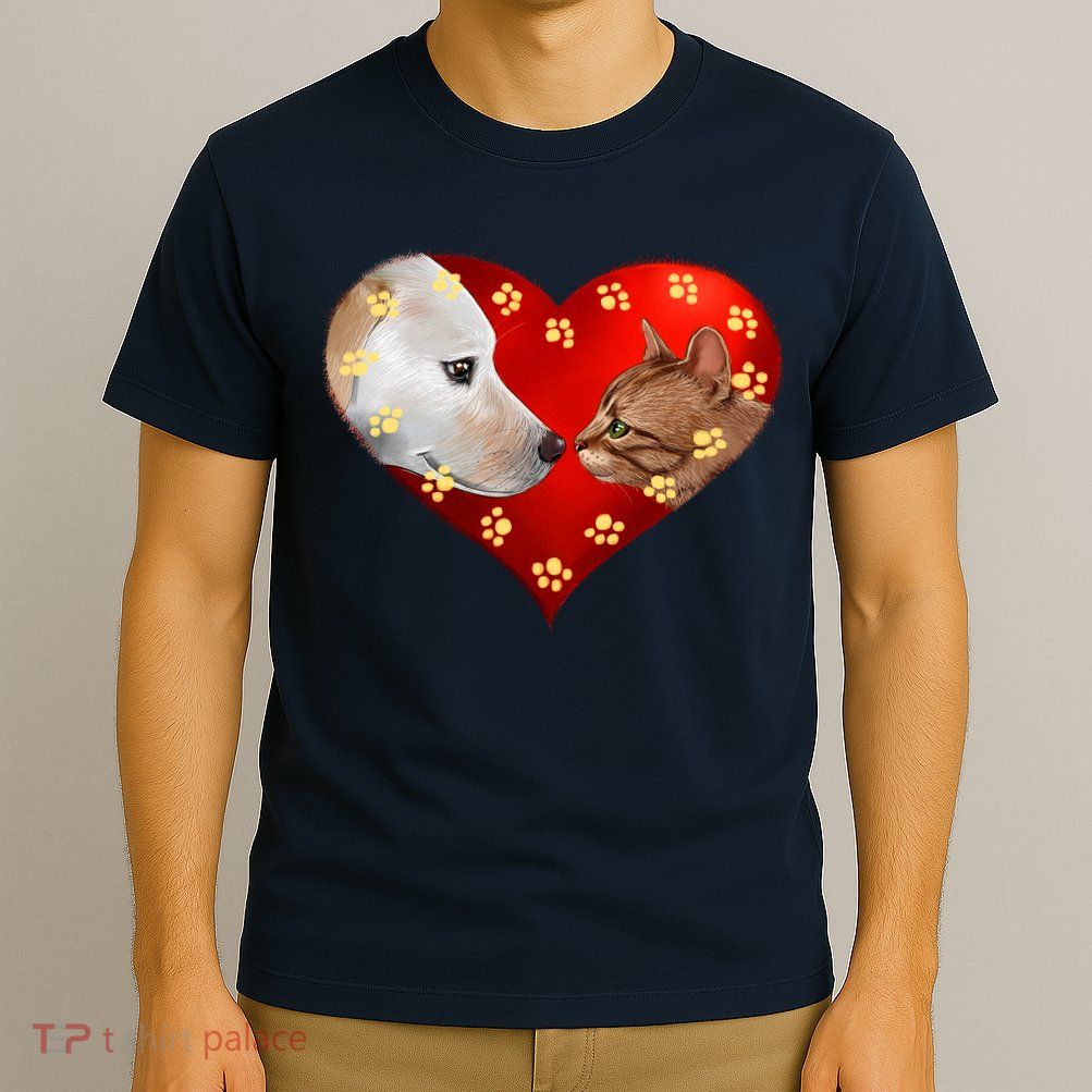 Love Cats and Dogs T-Shirt