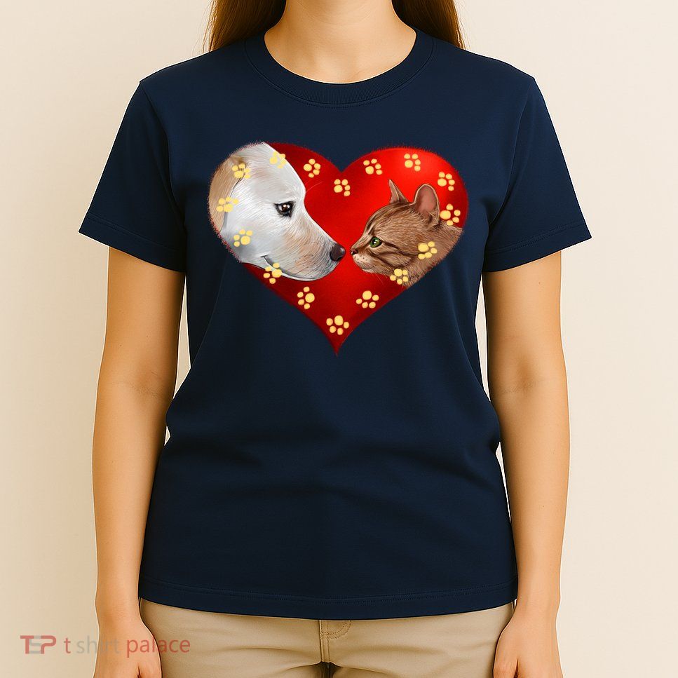 Love Cats and Dogs T-Shirt