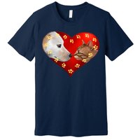 Love Cats and Dogs Premium T-Shirt