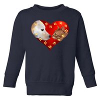 Love Cats and Dogs Toddler Sweatshirt