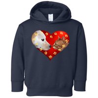 Love Cats and Dogs Toddler Hoodie